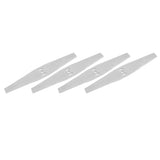 4PCS Lawn Mower Blades Stainless Steel Electric Grass Trimmer Cutter Blade Replacement Set for Yard and Garden Weeder Tool
