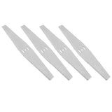 4PCS Lawn Mower Blades Stainless Steel Electric Grass Trimmer Cutter Blade Replacement Set for Yard and Garden Weeder Tool