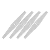4PCS Lawn Mower Blades Stainless Steel Electric Grass Trimmer Cutter Blade Replacement Set for Yard and Garden Weeder Tool