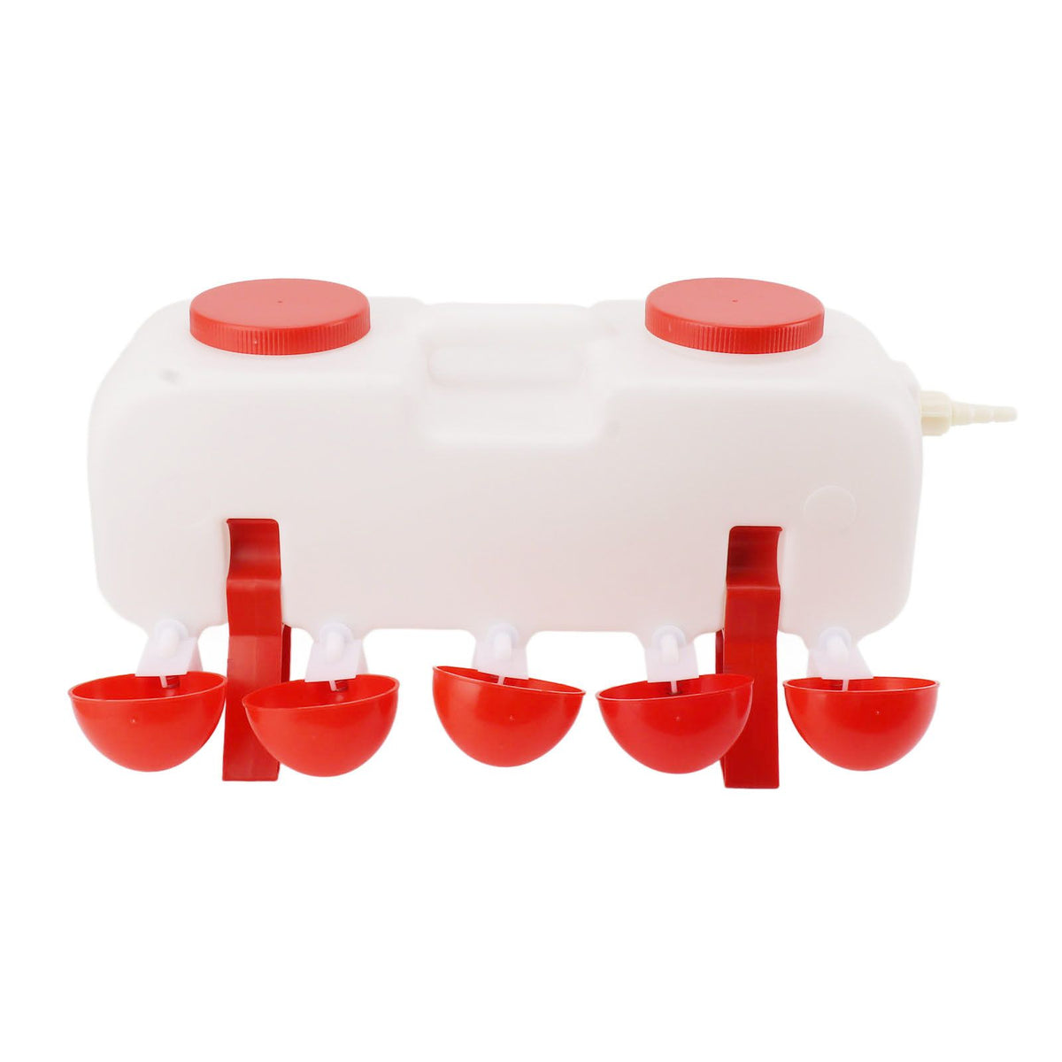 Automatic Chicken Waterer 10L Large Poultry Drinking Cups with 10pcs Bowls for Duck Goose
