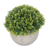 3PCS Artificial Potted Plant Fake Plants Realistic Round Base Long Lasting Easy Maintenance Simulated Decor for Home