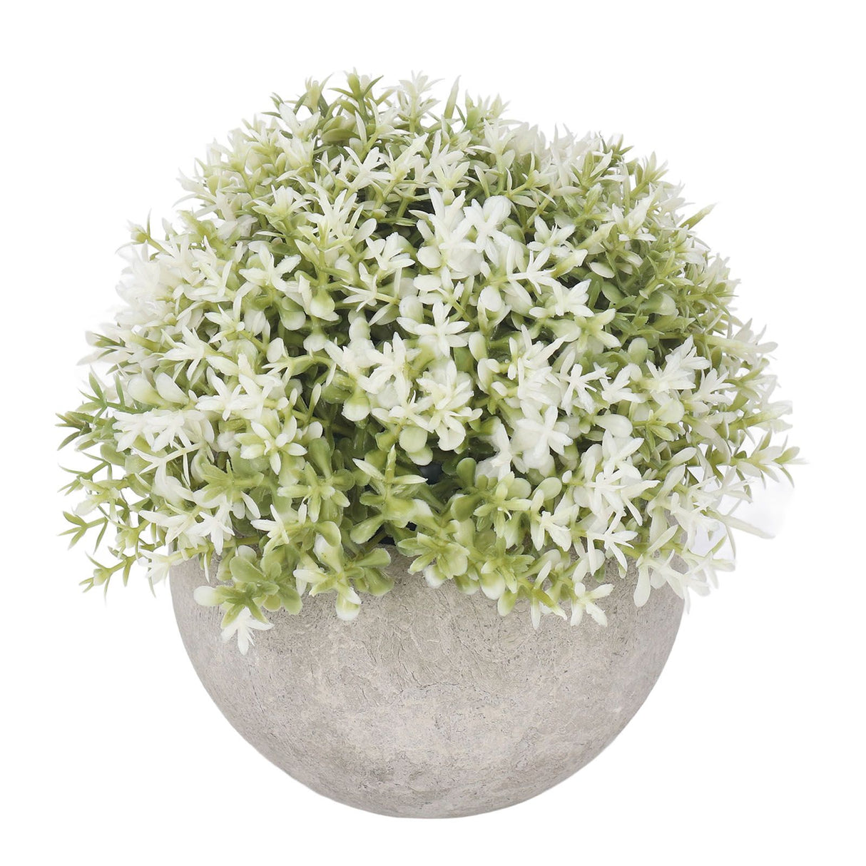 3PCS Artificial Potted Plant Fake Plants Realistic Round Base Long Lasting Easy Maintenance Simulated Decor for Home