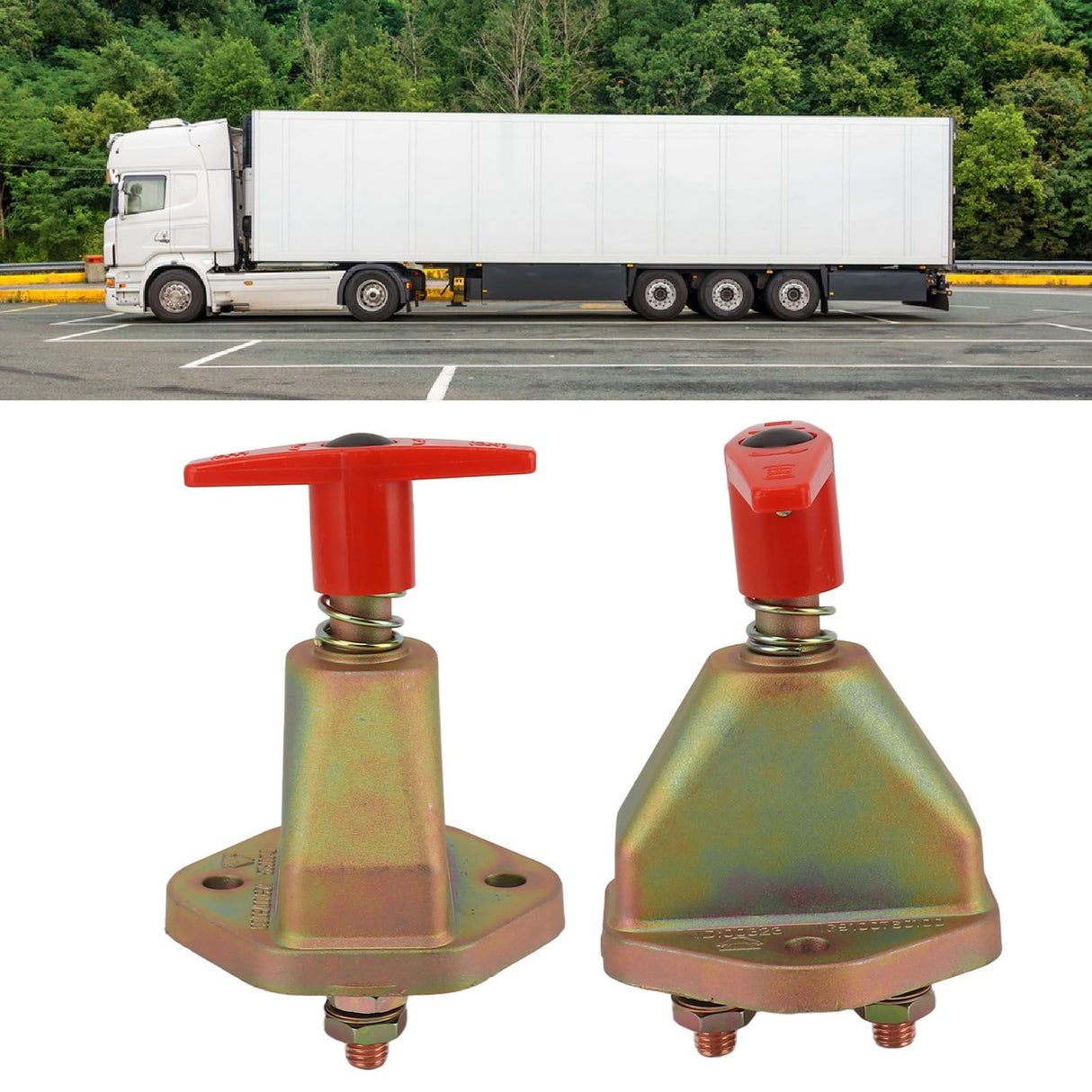 Battery Disconnect Switch Diesel Generator Isolator Cut Off Power Kill Master for Car Truck Vehicles