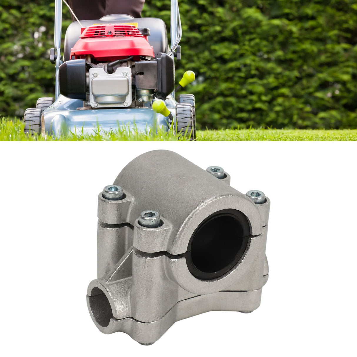 Handle Bracket Clamp Lawn Trimmer Handheld Holder Aluminium Alloy Lawn Trimmer Accessory for Strimmer Brushcutter