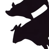 Meat Temperature Magnet Animal Internal Temperature Guide Acrylic Beef Pork Chicken Fish Grill Accessory for BBQ Cooking