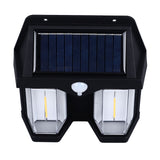 Solar Wall Light Tungsten Filament Warm Lighting Waterproof Wall Lamp for Outdoor - Top-Down View