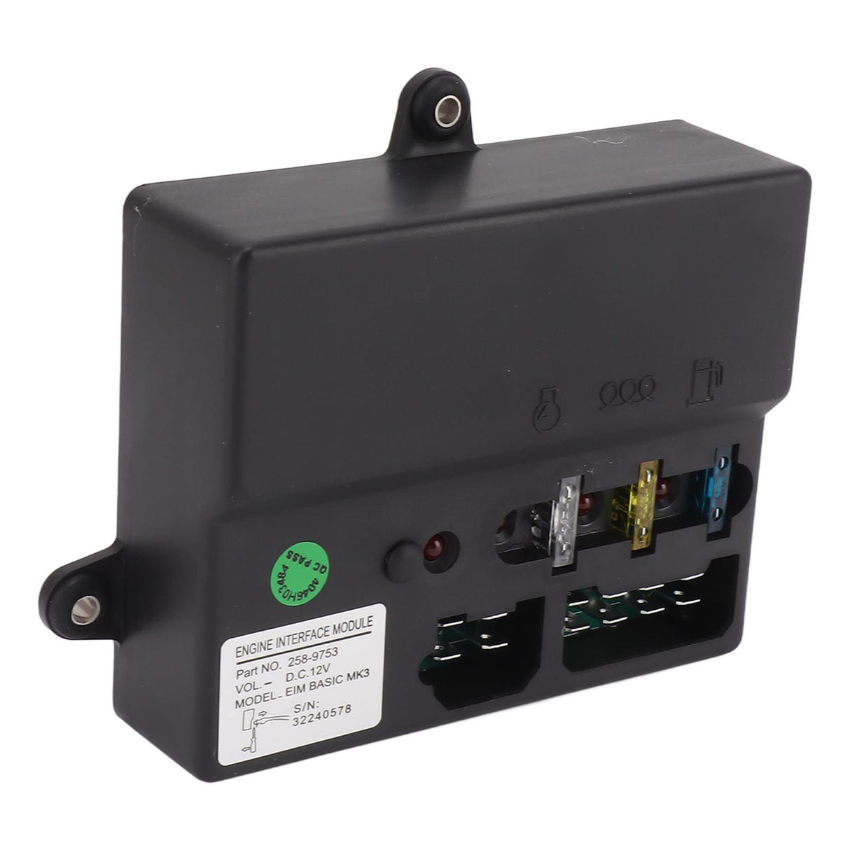 Generator Controller Multifunctional 147mm Mounting Hole Distance Engine Interface Module 258 9754 258 9753 MK3 12V