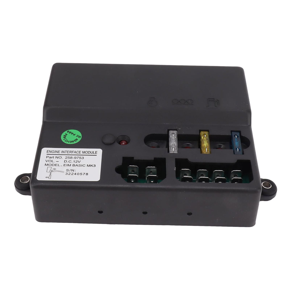 Generator Controller Multifunctional 147mm Mounting Hole Distance Engine Interface Module 258 9754 258 9753 MK3 12V