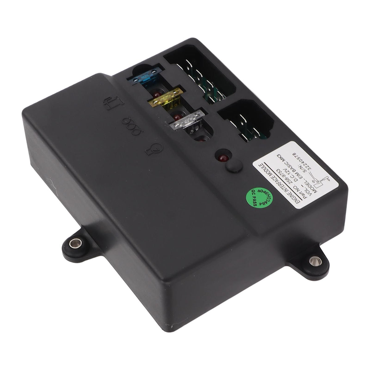 Generator Controller Multifunctional 147mm Mounting Hole Distance Engine Interface Module 258 9754 258 9753 MK3 12V
