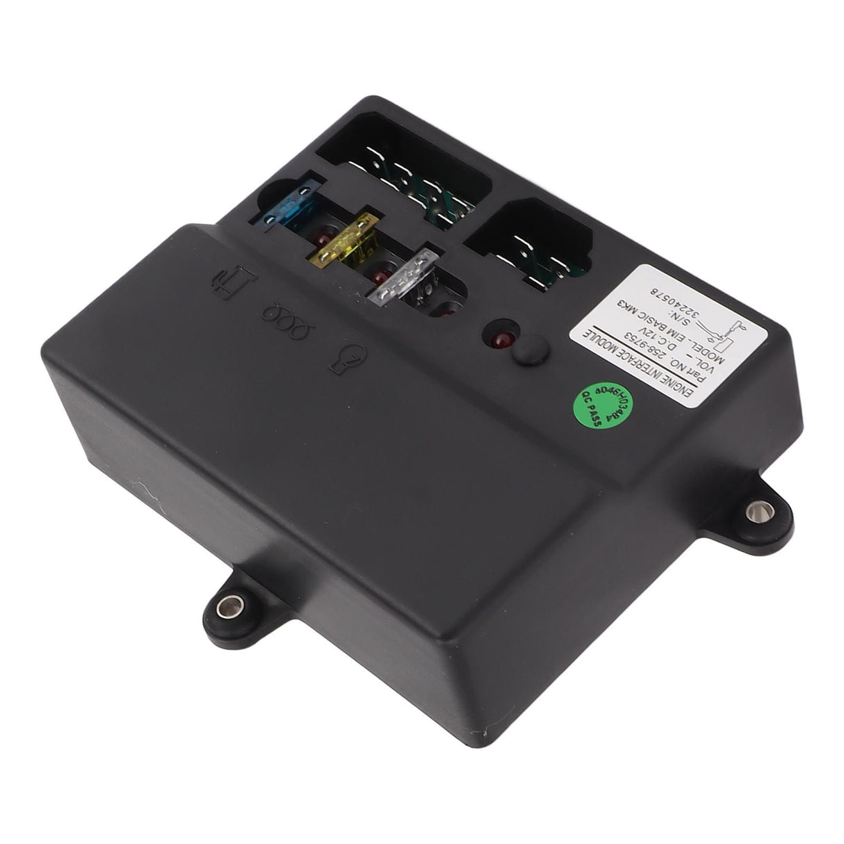 Generator Controller Multifunctional 147mm Mounting Hole Distance Engine Interface Module 258 9754 258 9753 MK3 12V