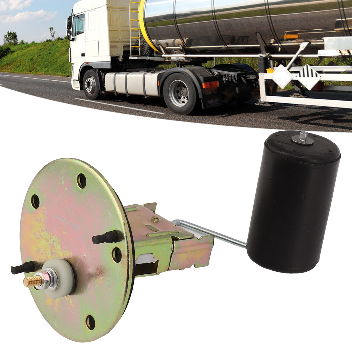 Fuel Level Sensor Copper ABS High Accuracy Universal Fuel Sender Fuel Gauge Sending Unit for Car Truck Generator Tractor 100MM