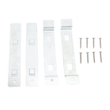 2 Set Bird House Hanger Bracket Galvanized Steel Bird House Mounting Bracket for Feeders Nest Boxes