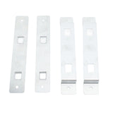 2 Set Bird House Hanger Bracket Galvanized Steel Bird House Mounting Bracket for Feeders Nest Boxes