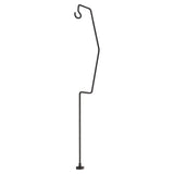 21.1in Camping Lantern Stand with Magnetic Base Wrought Iron Retro Desktop Lantern Stand Pole for Fishing Backpacking