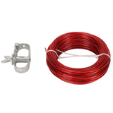 150ft Pool Cover Cable with Rustproof Aluminum Winch for Above Ground Swimming Pool