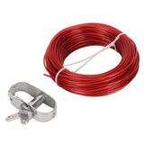 150ft Pool Cover Cable with Rustproof Aluminum Winch for Above Ground Swimming Pool