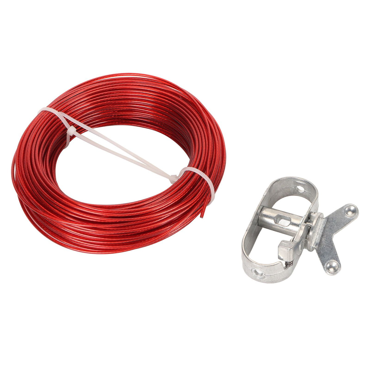 150ft Pool Cover Cable with Rustproof Aluminum Winch for Above Ground Swimming Pool