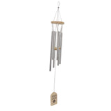 Pet Memorial Wind Chimes Wooden Outdoor Sympathy Wind Chimes Dog Memorial Remembrance Gifts with Thickened Aluminum Tubes for Home Garden Decor