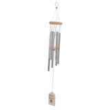 Pet Memorial Wind Chimes Wooden Outdoor Sympathy Wind Chimes Dog Memorial Remembrance Gifts with Thickened Aluminum Tubes for Home Garden Decor