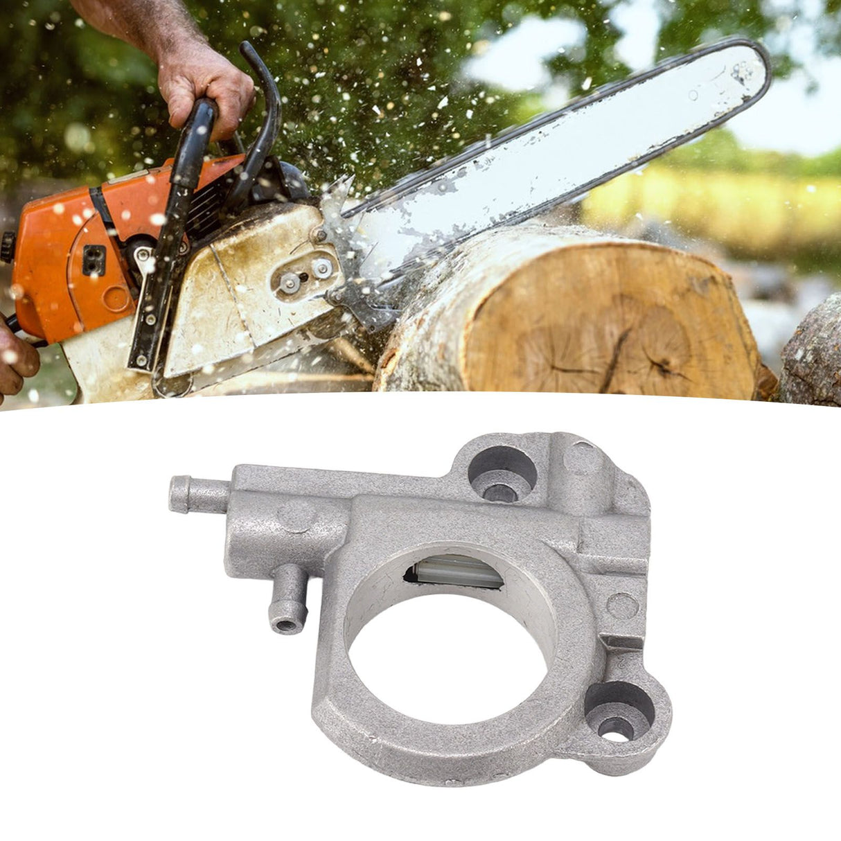 Auto Oiler Assembly Oil Pump For CS550P CS600P CS590 CS620P CS620PW CS600 Chainsaw Parts