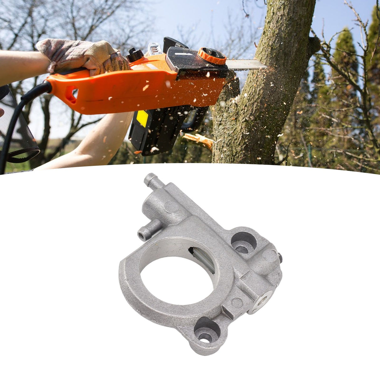 Auto Oiler Assembly Oil Pump For CS550P CS600P CS590 CS620P CS620PW CS600 Chainsaw Parts