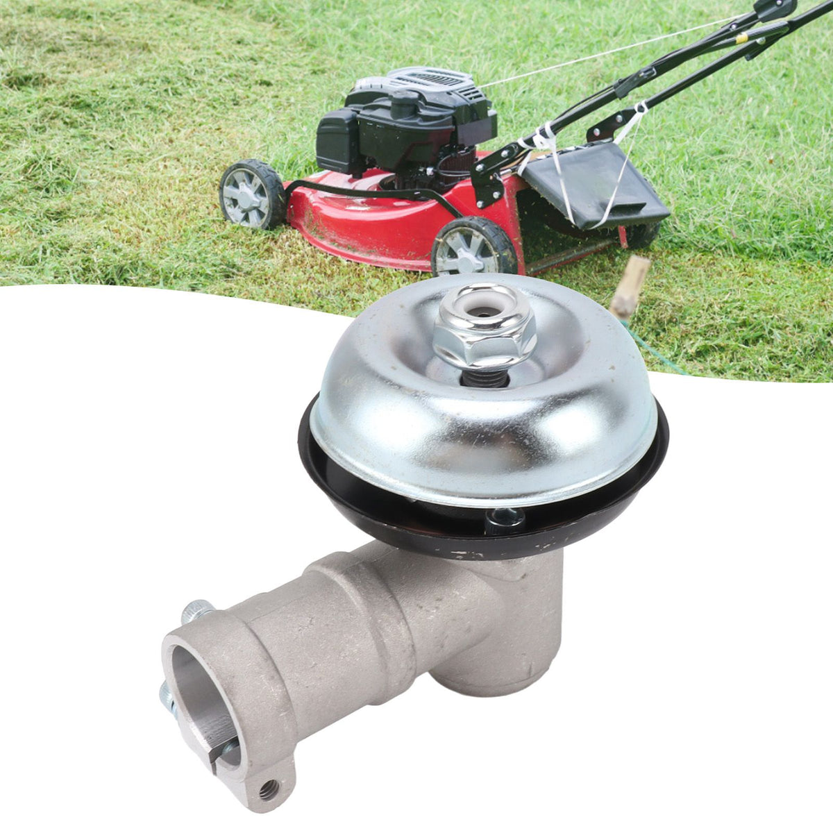 28mm Spline 9T Gearbox Head Grass Trimmer Gear Head Replacement for Most Lawn Trimmer Gearboxes Bristling Machines Grading Power Equipment Tools