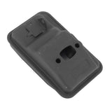 Lawn Trimmer Exhaust Muffler 4137 140 0603 Steel Easy Install Lawn Trimmer Parts for FS75 FC75 FS80 FS85 - Top-Down View