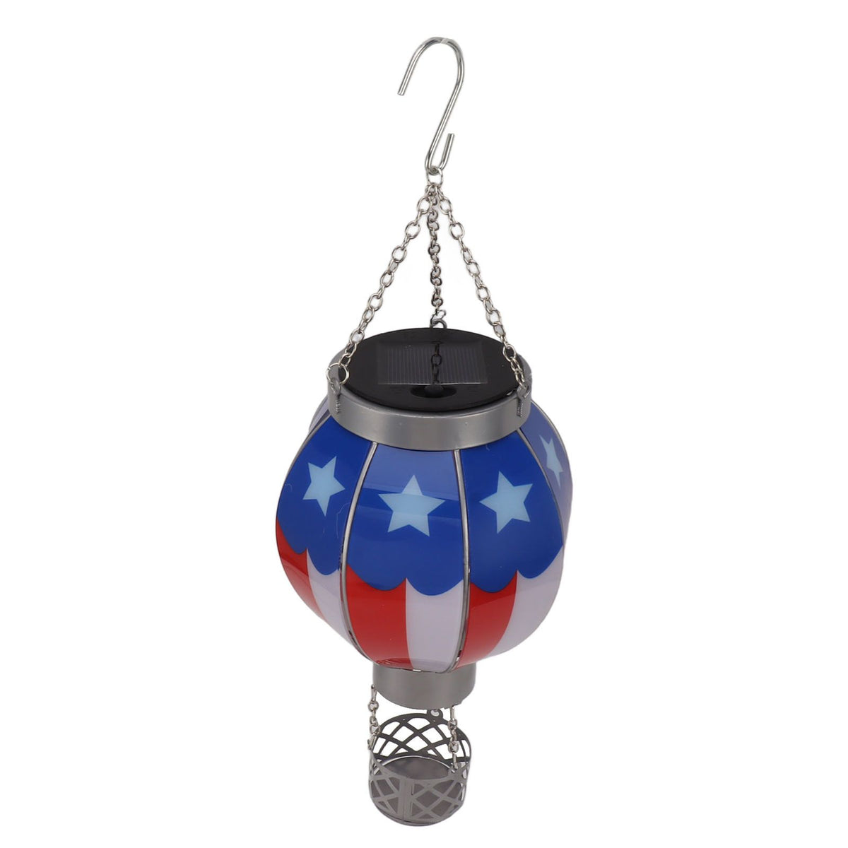 Solar Lantern Hot Air Balloon Eco Friendly Warm Lighting Hanging Lights for Home Decoration Outdoor