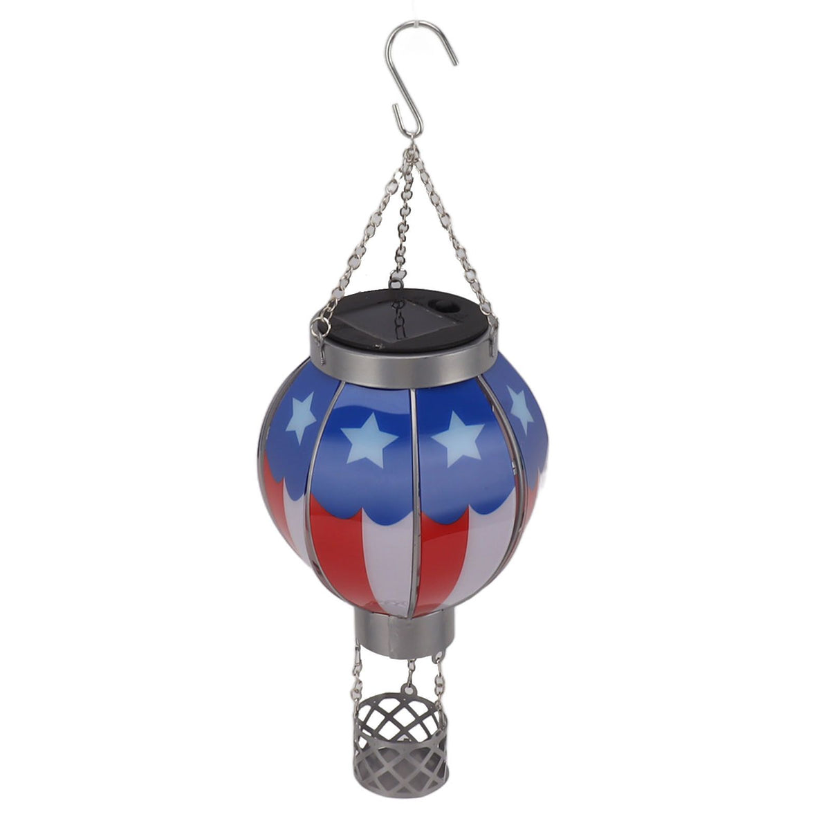 Solar Lantern Hot Air Balloon Eco Friendly Warm Lighting Hanging Lights for Home Decoration Outdoor