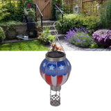 Solar Lantern Hot Air Balloon Eco Friendly Warm Lighting Hanging Lights for Home Decoration Outdoor