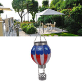 Solar Lantern Hot Air Balloon Eco Friendly Warm Lighting Hanging Lights for Home Decoration Outdoor
