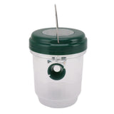 Wasp Catcher LED Solar Powered Waterproof Hornet Traps for Wasp Fruit Fly Garden Terrace Farmland Green