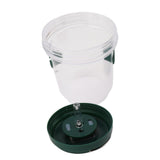 Wasp Catcher LED Solar Powered Waterproof Hornet Traps for Wasp Fruit Fly Garden Terrace Farmland Green