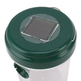 Wasp Catcher LED Solar Powered Waterproof Hornet Traps for Wasp Fruit Fly Garden Terrace Farmland Green - Extra Image