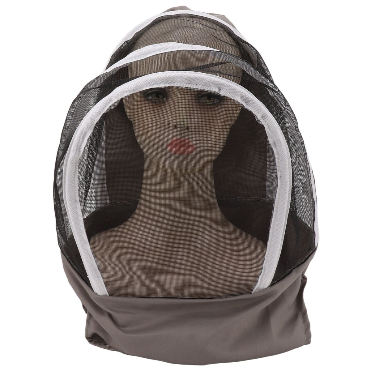 Beekeeping Veil Hat Head Protection Mesh Cap Nylon Breathable Sun Proof Beekeeping Equipment for Fishing Hiking Outdoor
