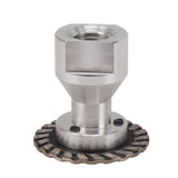 Stone Carving Blades Alloy Steel High Hardness Hot Press Sintering Diamond Engraving Circular Saw Blade for Cutting Granite Marble Concrete Joint Type 40mm / 1.6in