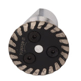Stone Carving Blades Alloy Steel High Hardness Hot Press Sintering Diamond Engraving Circular Saw Blade for Cutting Granite Marble Concrete Joint Type 40mm / 1.6in - Rear View