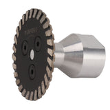 Stone Carving Blades Alloy Steel High Hardness Hot Press Sintering Diamond Engraving Circular Saw Blade for Cutting Granite Marble Concrete Joint Type 50mm / 2in