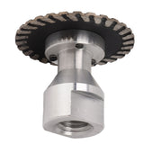Stone Carving Blades Alloy Steel High Hardness Hot Press Sintering Diamond Engraving Circular Saw Blade for Cutting Granite Marble Concrete Joint Type 50mm / 2in - 45-Degree Angle