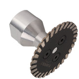 Stone Carving Blades Alloy Steel High Hardness Hot Press Sintering Diamond Engraving Circular Saw Blade for Cutting Granite Marble Concrete Joint Type 50mm / 2in - Low Angle