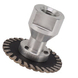 Stone Carving Blades Alloy Steel High Hardness Hot Press Sintering Diamond Engraving Circular Saw Blade for Cutting Granite Marble Concrete Joint Type 50mm / 2in - Extra Image