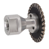 Stone Carving Blades Alloy Steel High Hardness Hot Press Sintering Diamond Engraving Circular Saw Blade for Cutting Granite Marble Concrete Joint Type 50mm / 2in