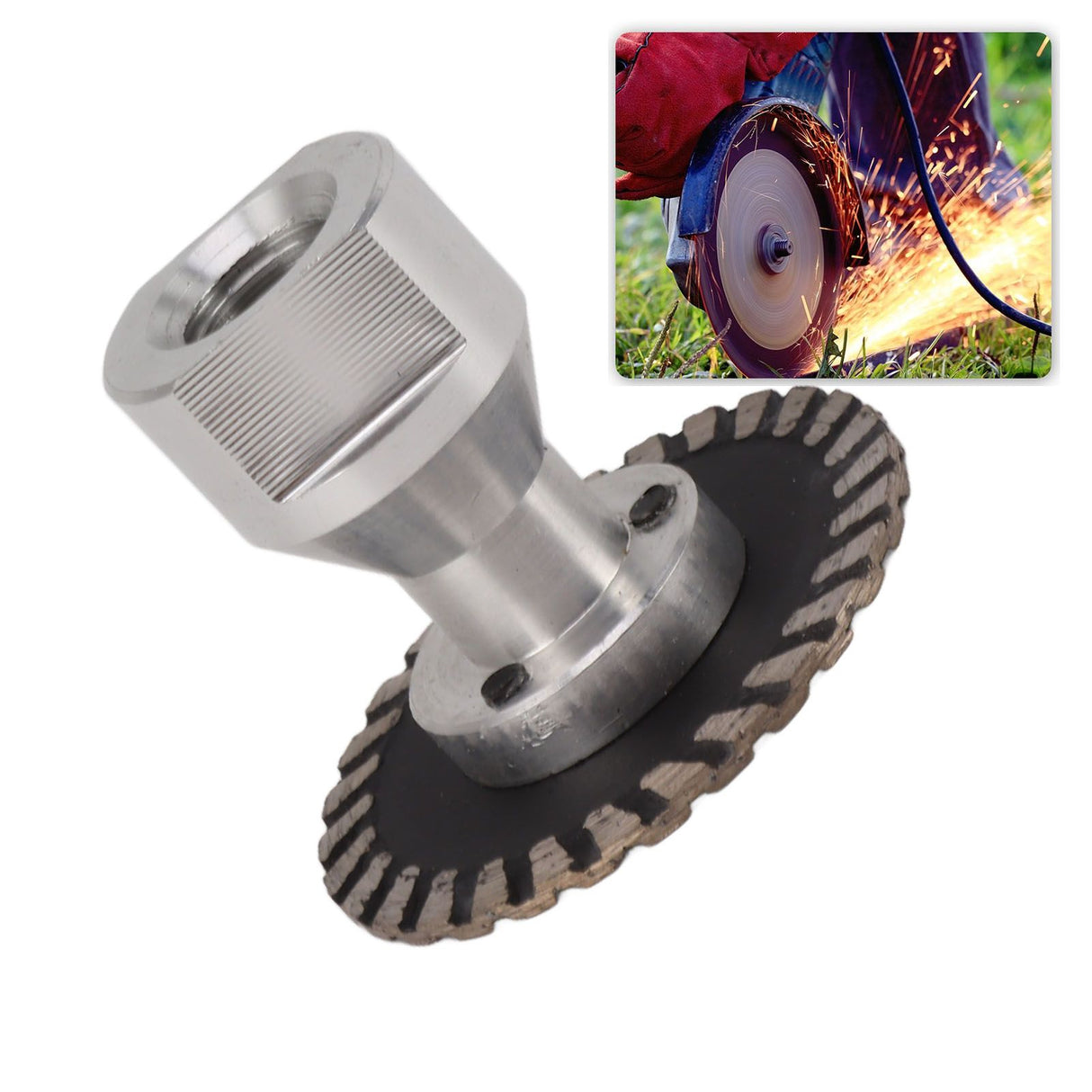 Stone Carving Blades Alloy Steel High Hardness Hot Press Sintering Diamond Engraving Circular Saw Blade for Cutting Granite Marble Concrete Joint Type 50mm / 2in