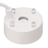 Mist Maker USB Colorful LED Lights 5V Ultra Sound Fountain Atomizer for Pond Rockery Fish Tank Sink White - Close-Up Angle