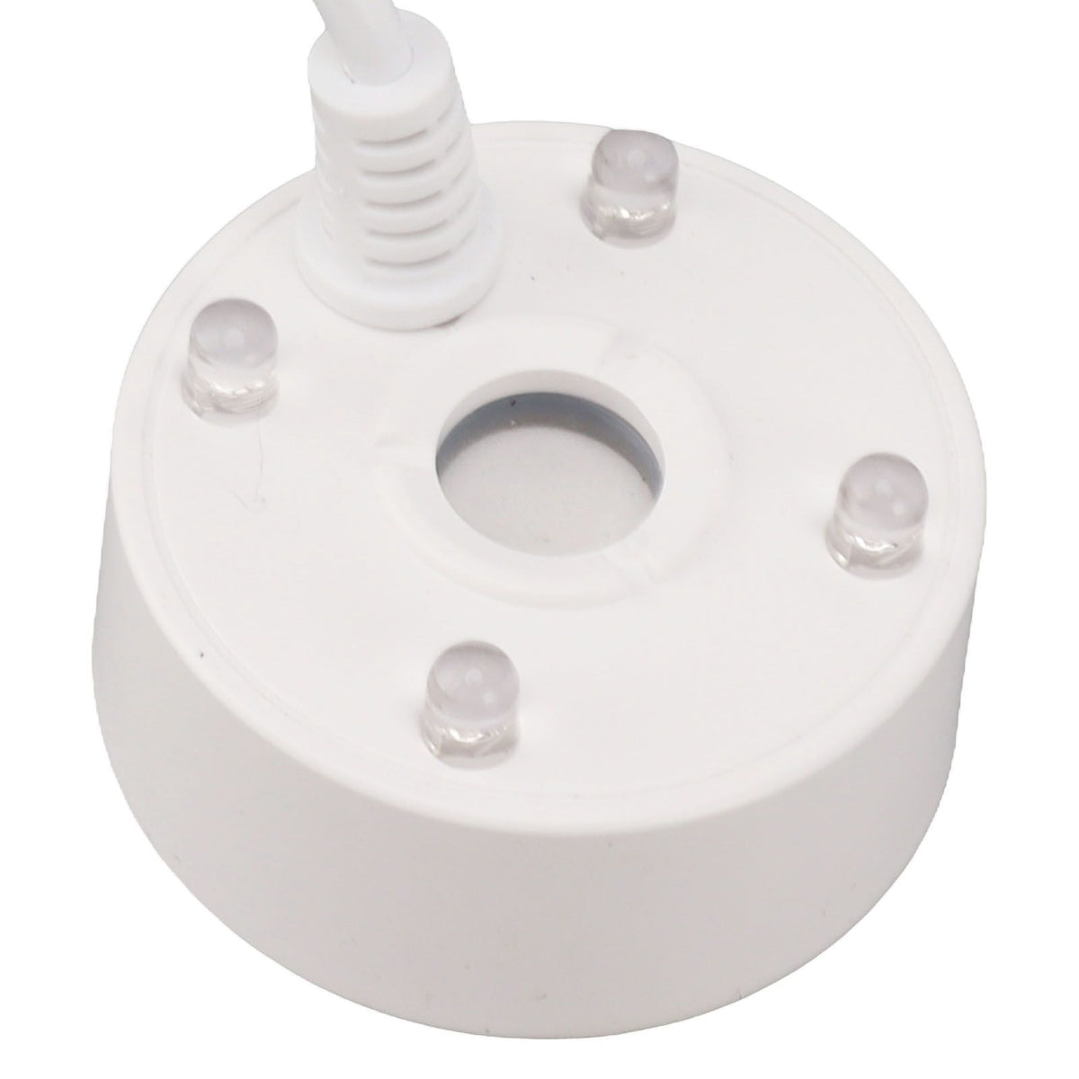 Mist Maker USB Colorful LED Lights 5V Ultra Sound Fountain Atomizer for Pond Rockery Fish Tank Sink White