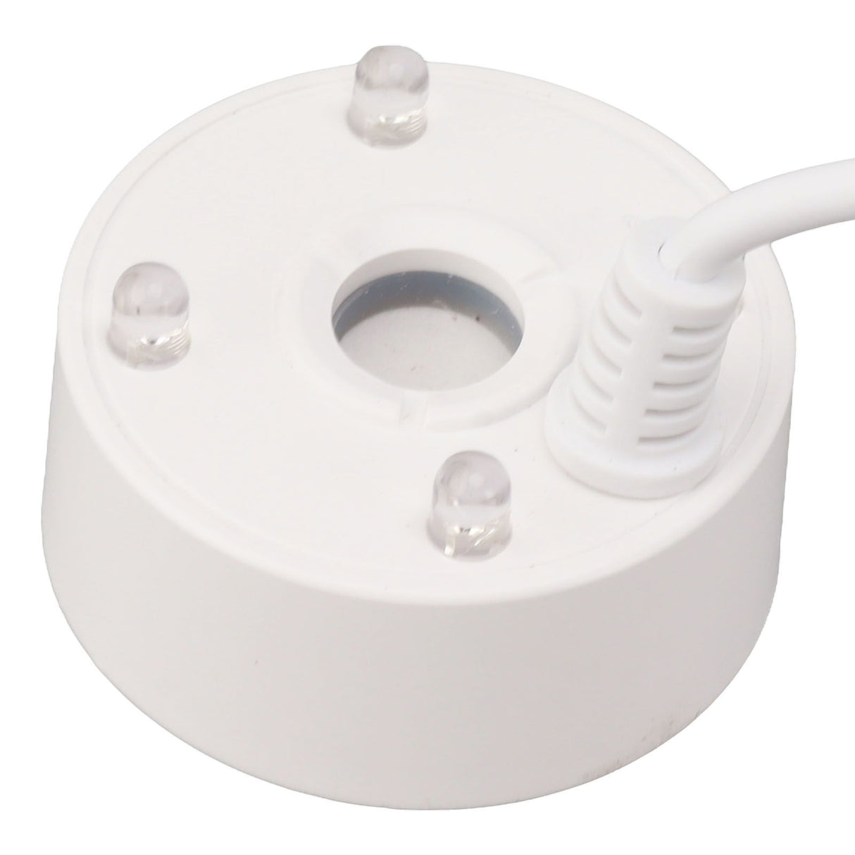 Mist Maker USB Colorful LED Lights 5V Ultra Sound Fountain Atomizer for Pond Rockery Fish Tank Sink White