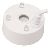 Mist Maker USB Colorful LED Lights 5V Ultra Sound Fountain Atomizer for Pond Rockery Fish Tank Sink White