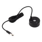 Mist Maker USB Colorful LED Lights 5V Ultra Sound Fountain Atomizer for Pond Rockery Fish Tank Sink Black
