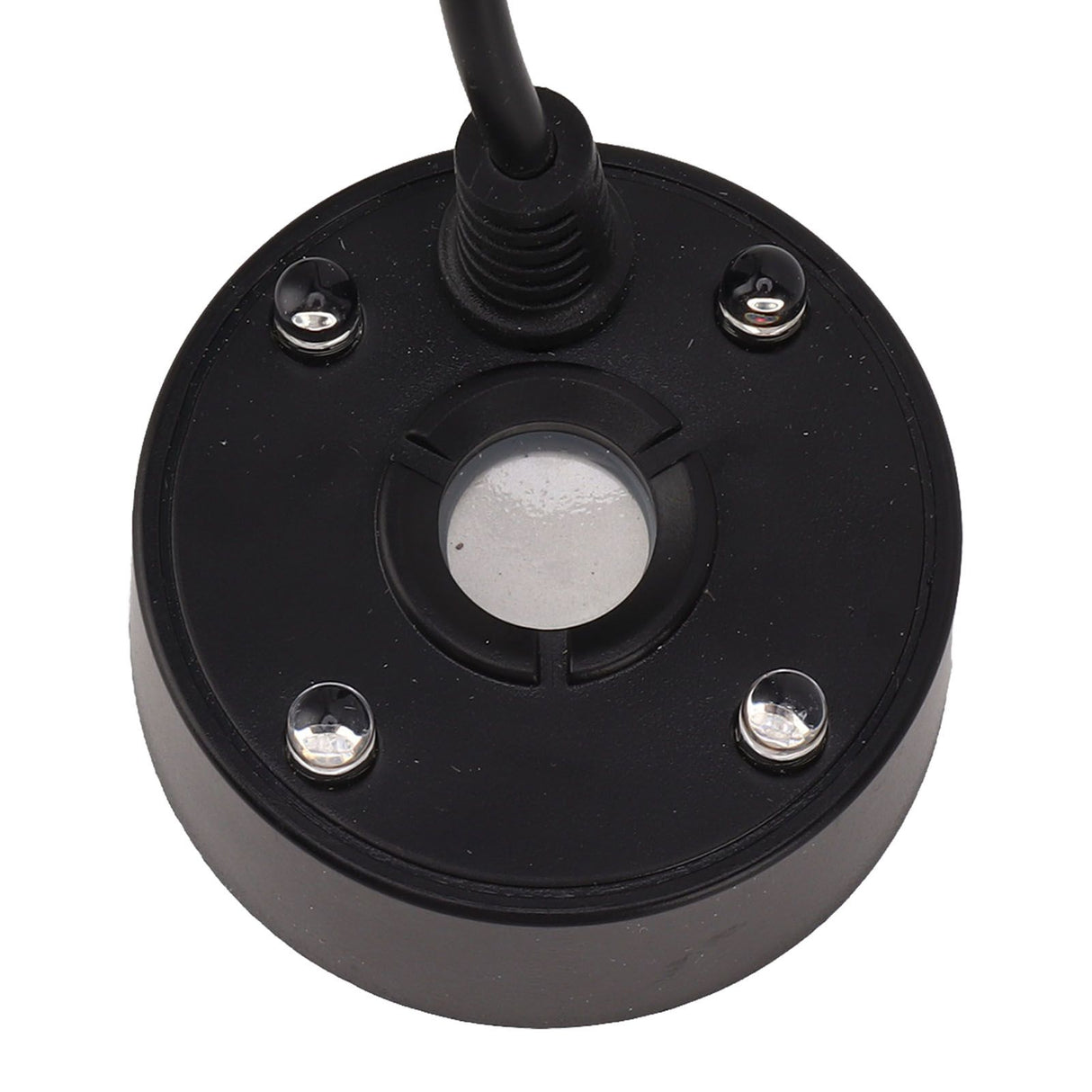 Mist Maker USB Colorful LED Lights 5V Ultra Sound Fountain Atomizer for Pond Rockery Fish Tank Sink Black
