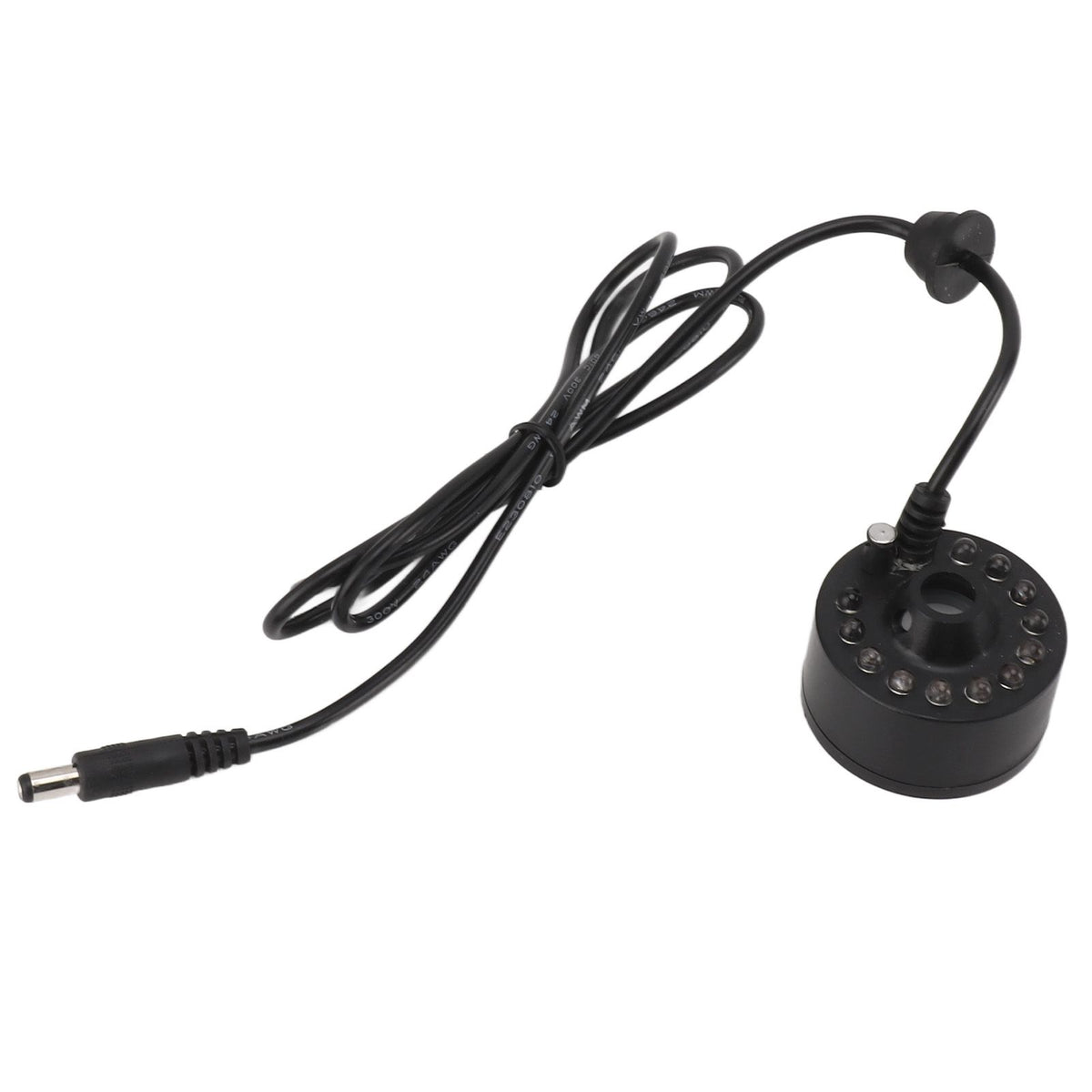 Mist Maker 12LED Beads Colorful DC 5V Interface Waterproof Ultrasound Water Fountain Fogger for Pond Halloween Party